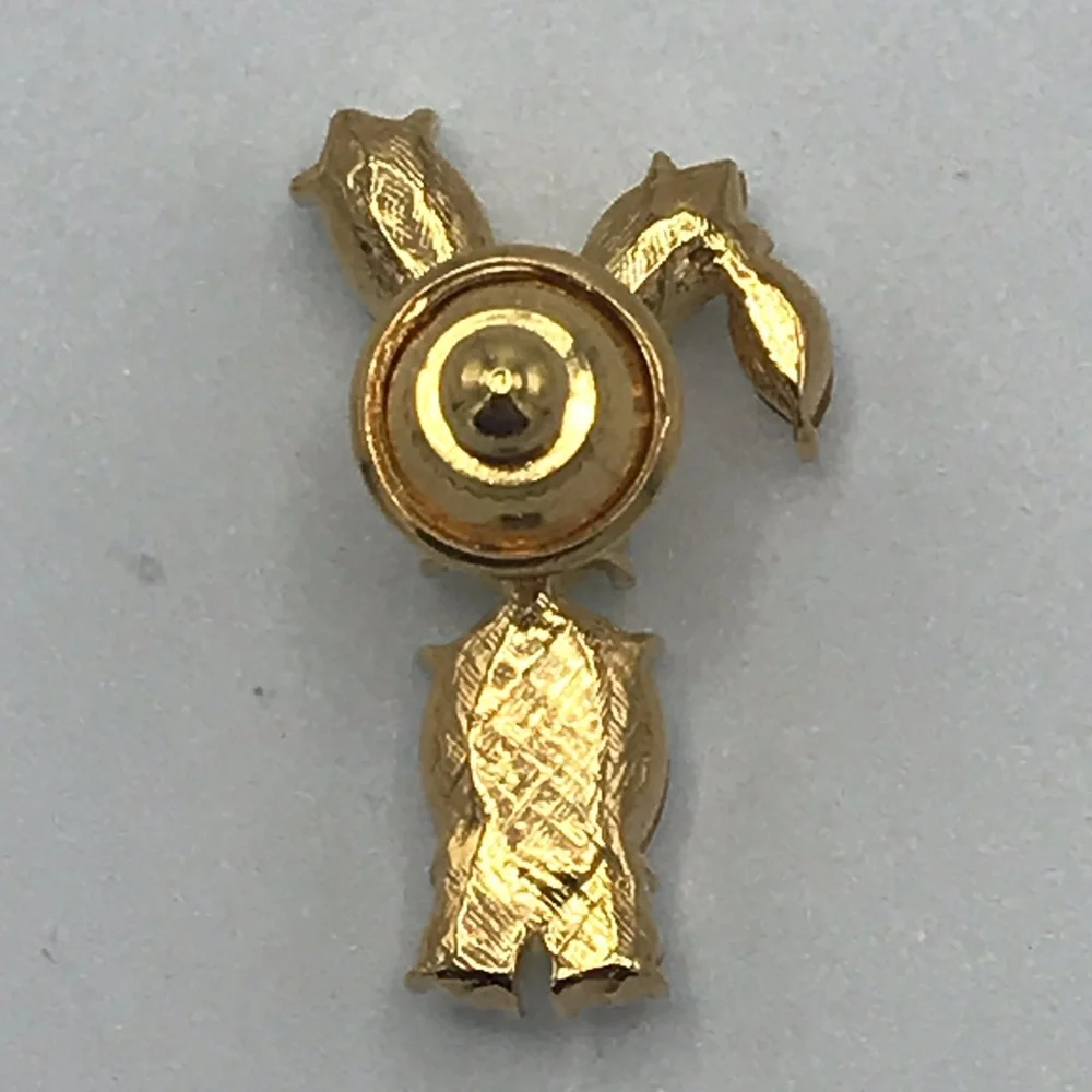 Crystal Bunny Rabbit Pin - Picture 2 of 12